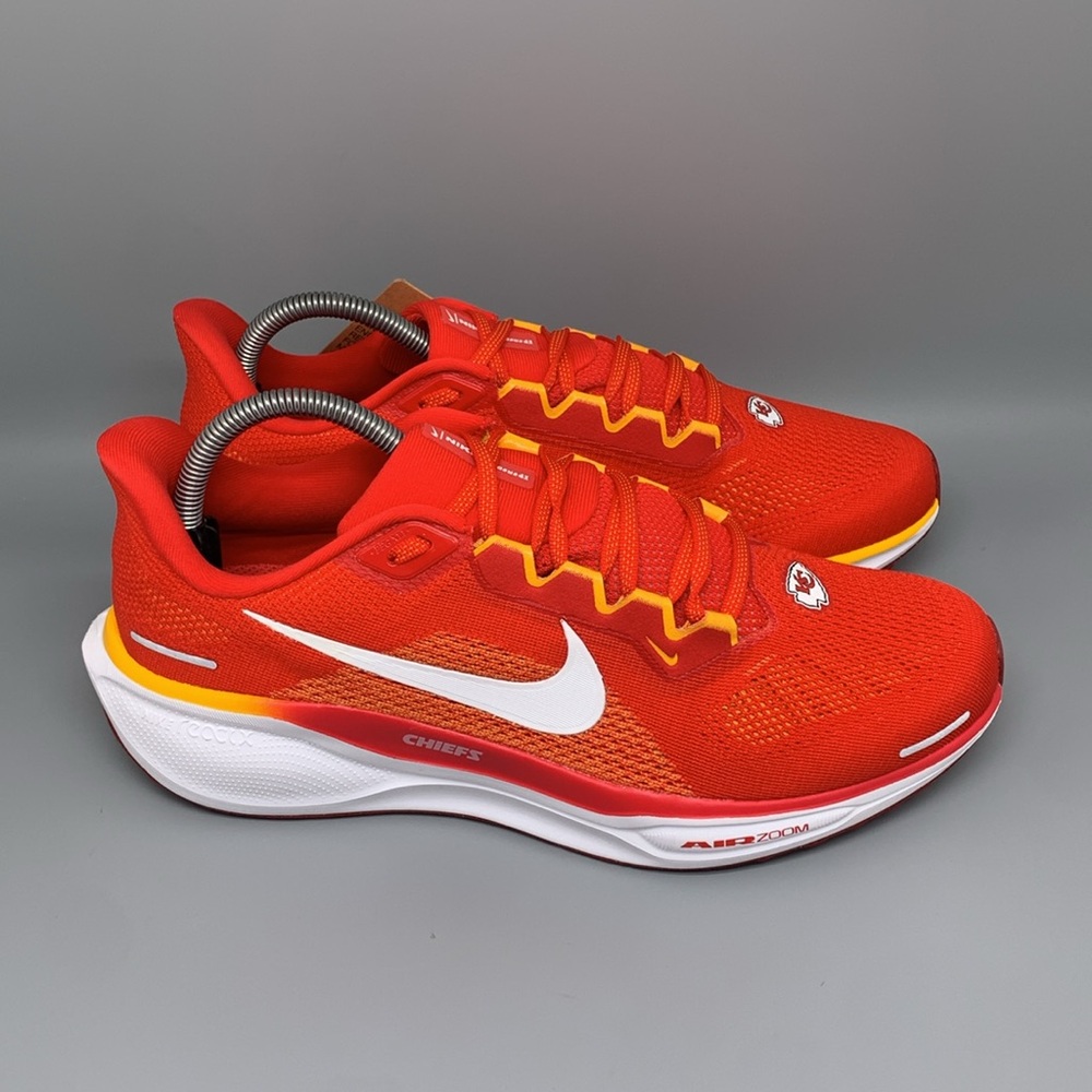 Nike Air Zoom Pegasus 41 KC Chiefs Running Shoes FZ5079-600 Men’s Sz 12 NWT‎